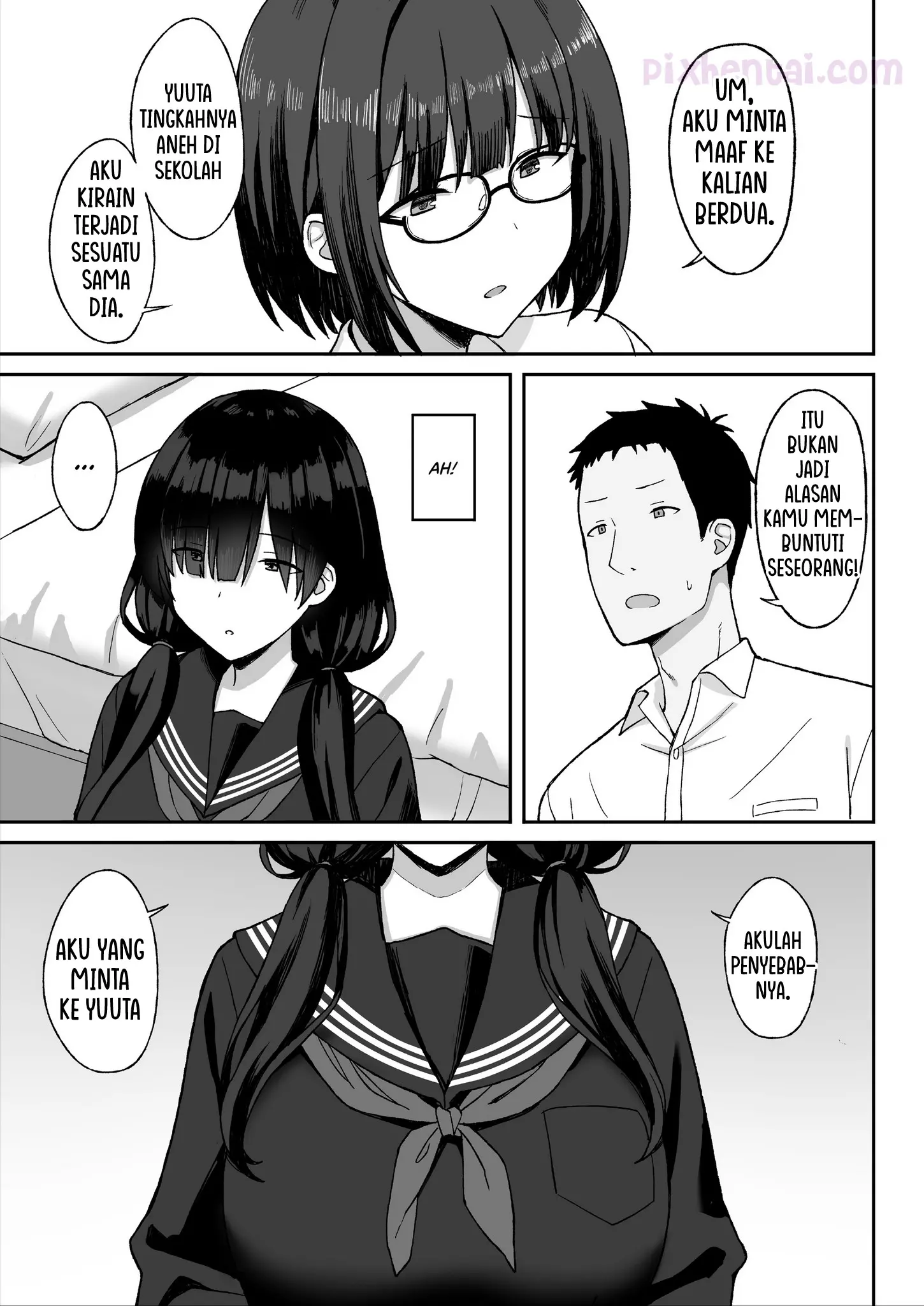 Komik hentai xxx manga sex bokep My Big-Boobed Stalker Is Now My Girlfriend 2 page 13